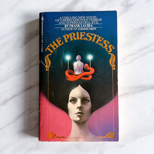 The Priestess by Frank Lauria - 1978 Vintage Paperback Book