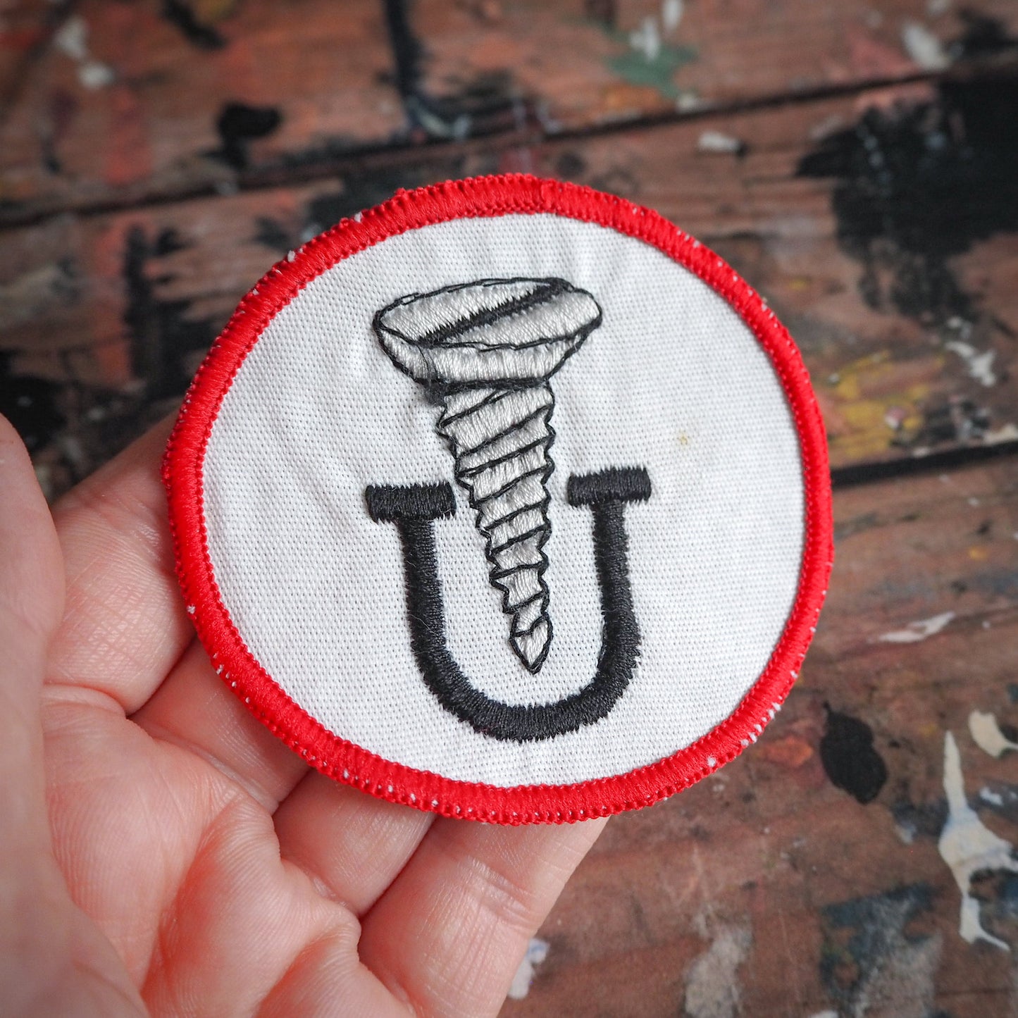 Vintage 1970s Screw You Patch