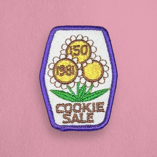 Vintage 1981 Cookie Sale Patch