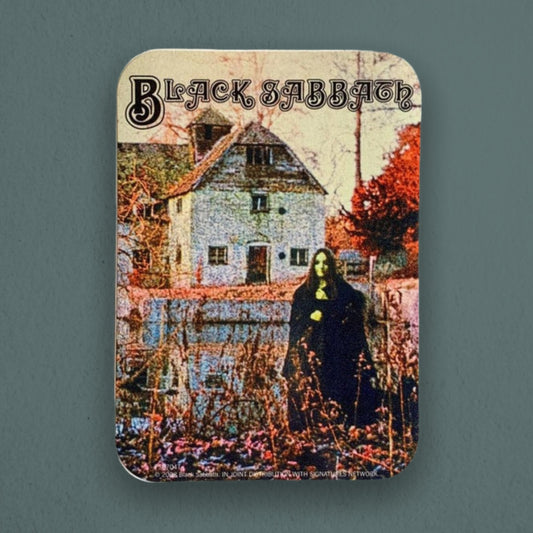 Vintage 2000s Black Sabbath Vinyl Sticker