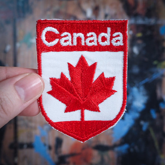 Vintage 1970s Canada Maple Leaf Patch