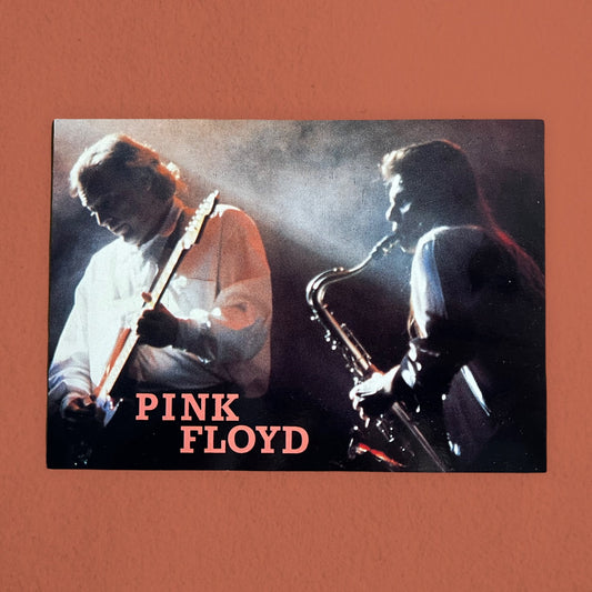 Vintage 1980s Pink Floyd Photo Postcard