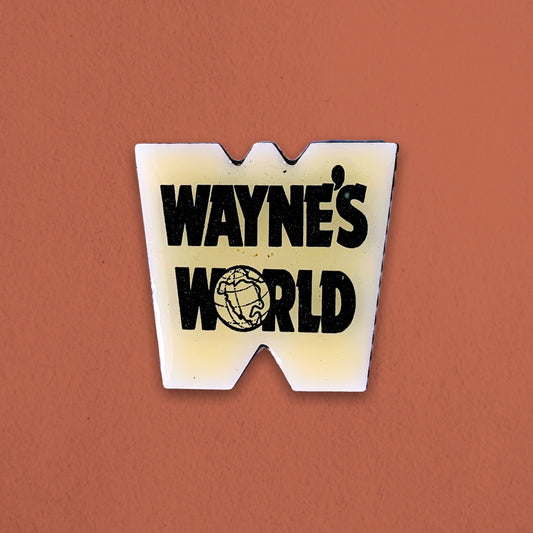 Vintage 1992 Wayne’s World Logo Pin